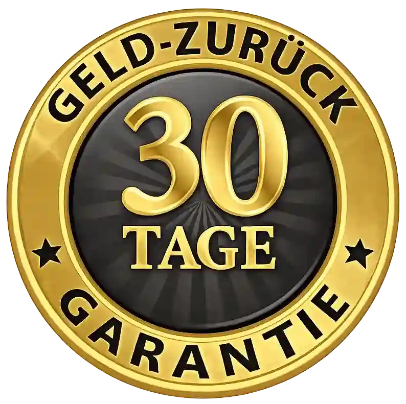 30 Tage Geld-zurück-Garantie