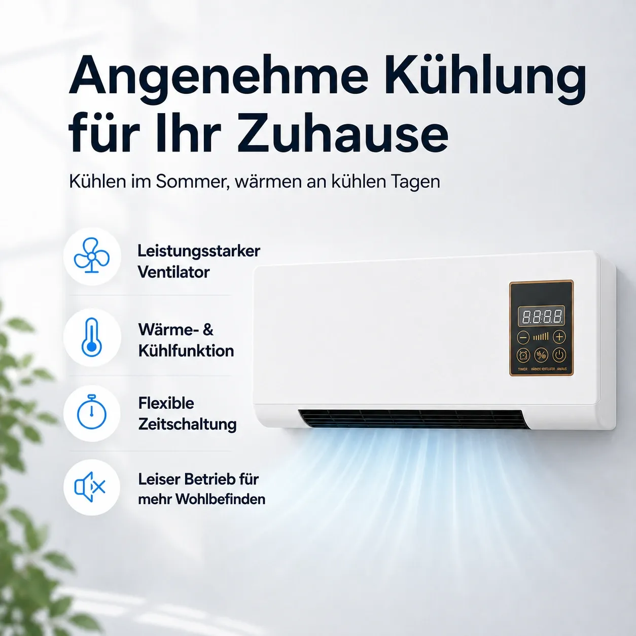Vital Pro Breeze angenehme Kühlung für Zuhause
